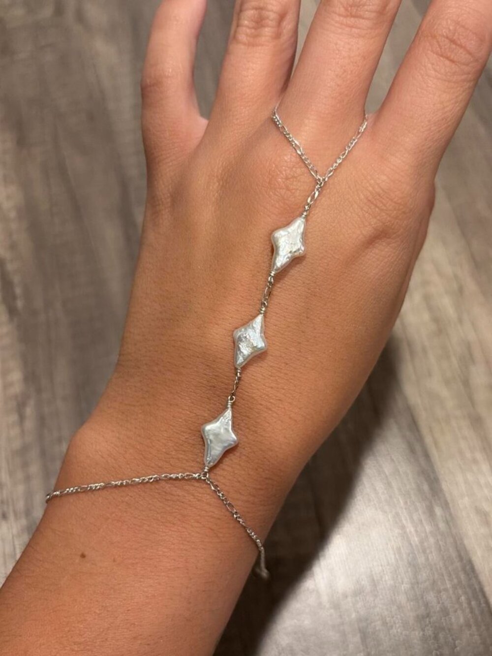 Moonlight Handchain from Hara Jewels
